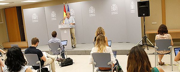 Fernando Simón durante la rueda de prensa.