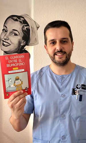 El enfermero Héctor Castiñeira