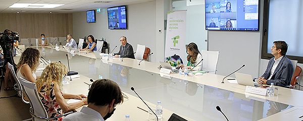 Imagen de la rueda de prensa.