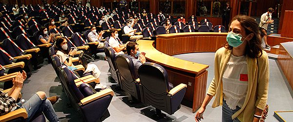 Carla Amarante, tras escoger su plaza MIR de Neurología. 