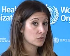 María Van Kerkhove, jefa del Departamento de Enfermedades Emergentes de la OMS.