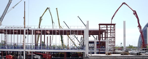 Ejecución de las obras del futuro hospital Isabel Zendal.
