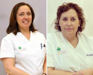 María Jesús Barco y María José Ballabriega, facultativas del equipo de la Clínica Bolonia.