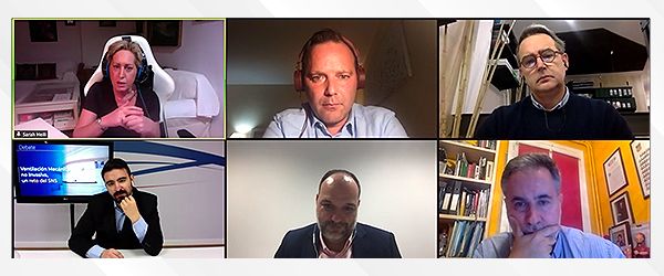 Un momento del debate 'Ventilación mecánica no invasiva, un reto para el SNS'.