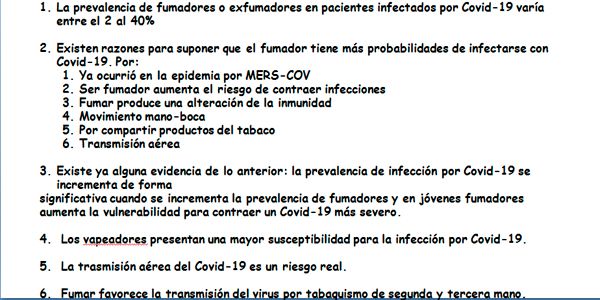 Conclusiones de su ponencia.