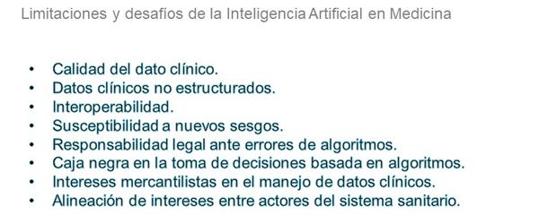 Una de las diapositivas mostradas durante la presentación.