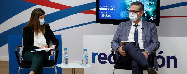 Sara Recio, neuropsicóloga, y Lorenzo Armenteros, portavoz Covid de la SEMG.