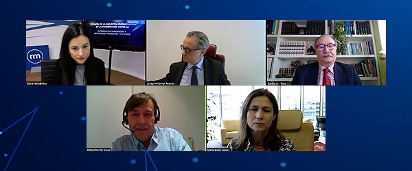La colaboración de la industria farmacéutica con la Administración sanitaria ha sido uno de los temas tratados en el encuentro virtual.