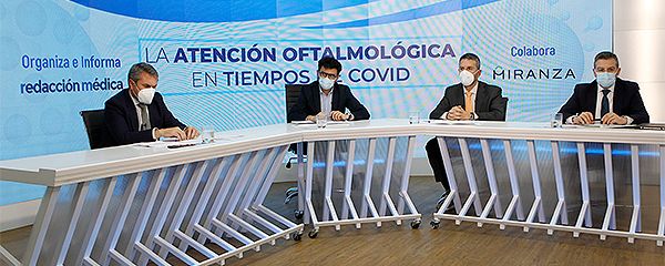Debate: 'La atención oftalmológica en tiempos de Covid'.