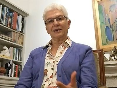 Rodica Radian-Gordon durante la entrevista con Redacción Médica.