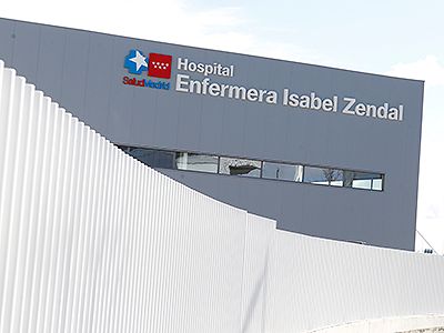 Exteriores del Hospital Enfermera Isabel Zendal.