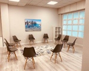 Imagen del interior del hospital de día.