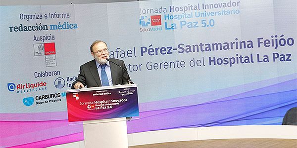 Rafael Pérez-Santamarina durante su intervención.