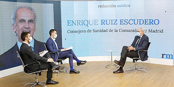 Imagen de la entrevista con Enrique Ruiz Escudero.