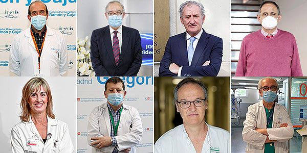 Los protagonistas.