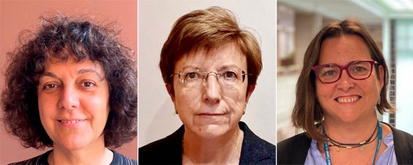  Gemma Craywinckel; Carmen Cabezas; y Yolanda Lejardi. 
