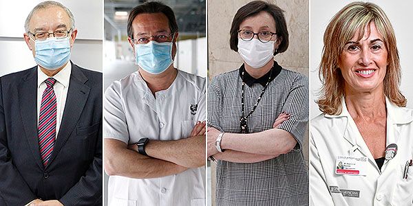 Los participantes: José Soto, Fernando Prados, Irene Manjón y Beatriz Massa.