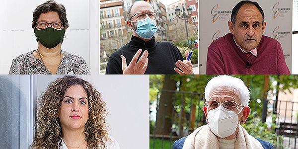 Los participantes.