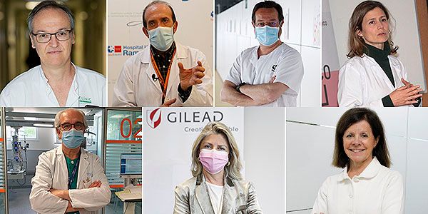 Álex Soriano, Santiago Moreno, Fernando Prados, María Jesús Lamas, Juan Carlos Montejo, María Río y Olga Delgado. 