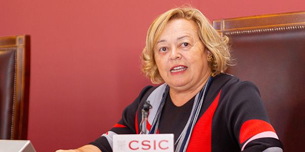 La presidenta del CSIC, Rosa Menéndez.