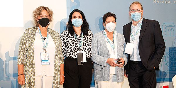 Victoria Crespo, Inés Garrido, Luisa Lorenzo Nogueiras y Pau Gomar. 