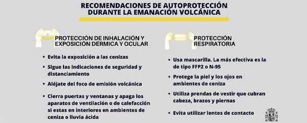 Recomendaciones de autoprotección