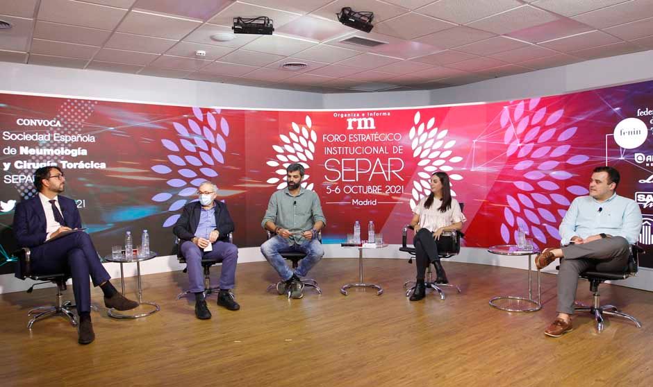  Gerardo Andrés Obeso, Joaquim Gea, Francisco Javier Callejas, Carmen López y  Ángel Benegas.
