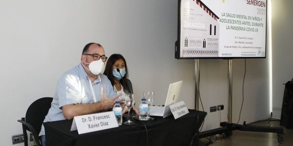 Un instante de la mesa ‘La Salud Mental en niños y adolescentes antes y durante la pandemia’