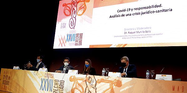 Del Moral, Mayol, Murillo y Tolosa, durante su intervención. 