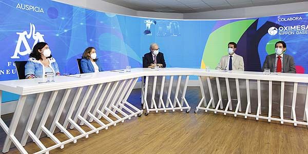  María Antonia Gómez Mendieta, Ana Santiago Recuerda, Rodolfo Álvarez-Sala Walther, Pablo Mariscal Aguilar y Carlos Javier Carpio Segura. 