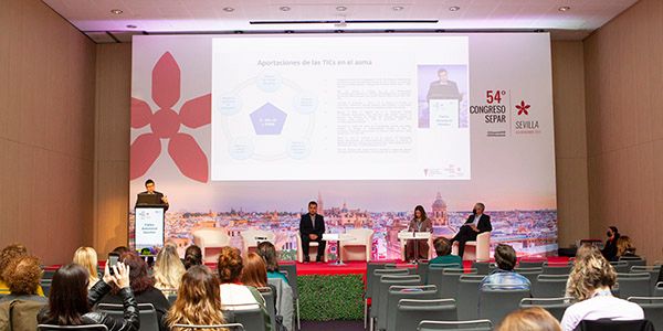 Presentación de la mesa 'Lecciones durante la pandemia Covid-19: Telemedicina práctica aplicada al asma’