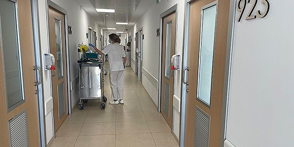 Imagen dela nueva Unidad de Hospitalización de Oncología Médica.