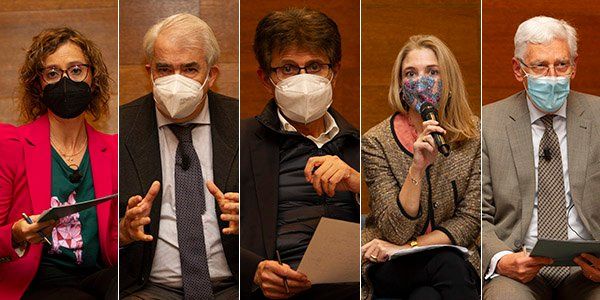 Ana López de la Rica, Emili Esteve, Humberto Arnés, Ana Bosch y José Ramón Luis-Yagüe