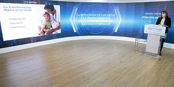 Un instante durante la ponencia de Yolima Cossio. 