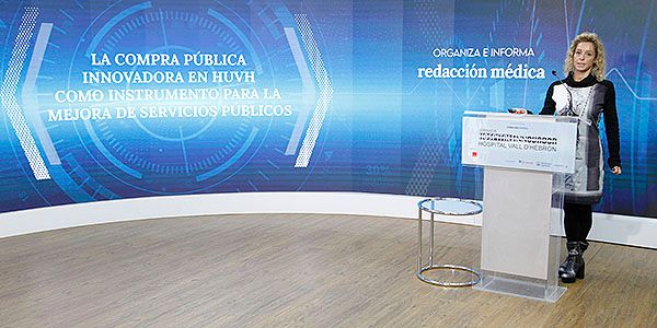 Un instante durante la presentación de Sonia Cortés. 