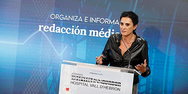 Un instante durante la ponencia de Laia Arnal. 