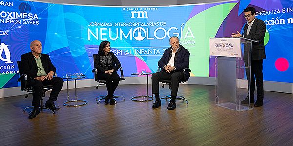 Un momento del encuentro celebrado este martes en el marco de  ‘Jornadas Interhospitalarias de Neumología de Madrid.