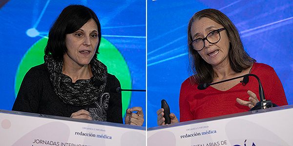 Rocío Rodríguez Pérez y Vanesa Lores Gutiérrez. 