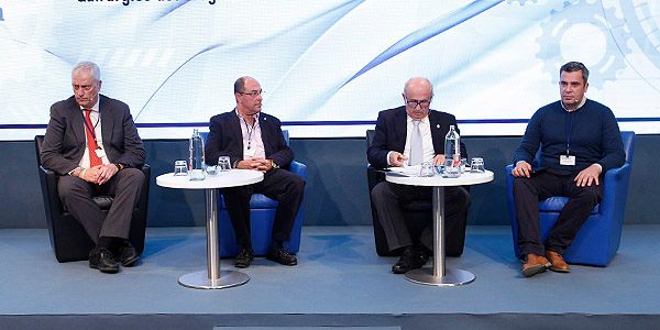 Un momento del debate 'Calidad de Aire. Filtración para climatización en Hospitales'.