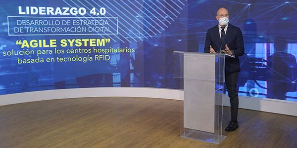 Atristain ha destacado que 'Agile System' se adapta a la demanda del mercado y del personal sanitario.