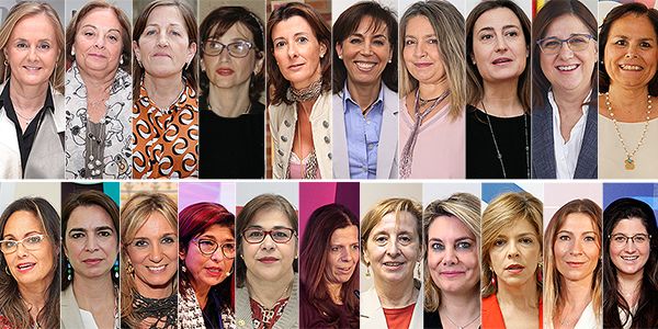 Jurado compuesto por 21 mujeres líderes del sector de la salud.