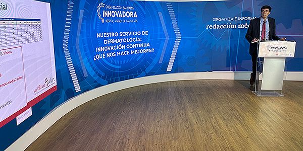 Salvador Arias Santiago ha dado detalles de la innovación continua de la Dermatología en su hospital. 