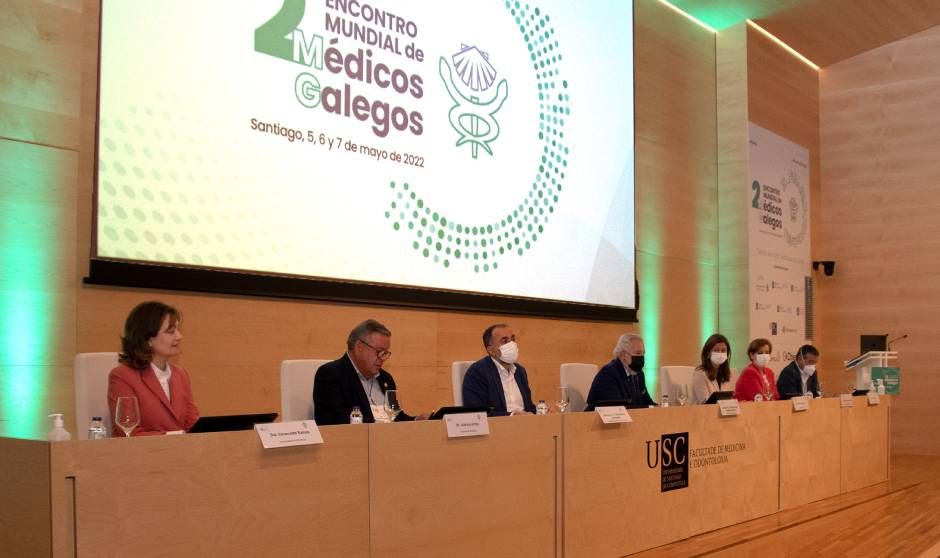Clausura del II Encontro Mundial de Médicos Galegos.