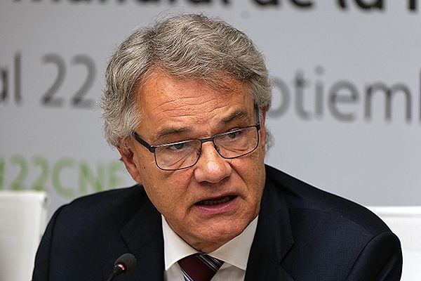 Dominique Jordan, Presidente de la Federación Internacional de Farmacia.