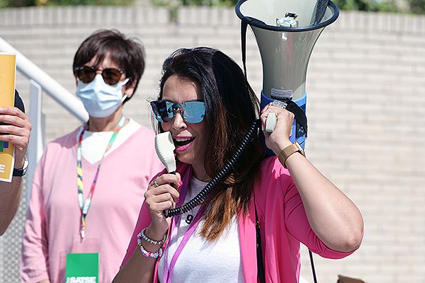 Rocío Díez, portavoz del Sindicato de Enfermería (Satse).