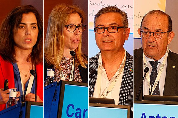 Ponentes de la mesa: 'Nuevas técnicas diagnósticas en A.P'.
