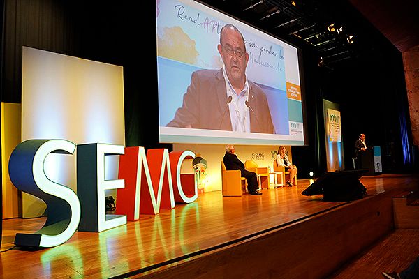 Aspecto del acto de clausura de la Sociedad Española de Médicos Generales y de Familia.