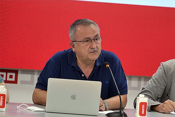 Humberto Muñoz, responsable de la Federación de Sanidad de CCOO.