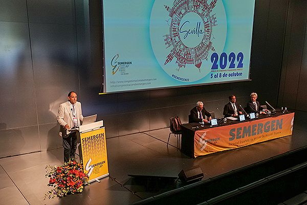 Un instante de la mesa ''La apuesta definitiva SEC-Semergen por la continuidad asistencial'.
