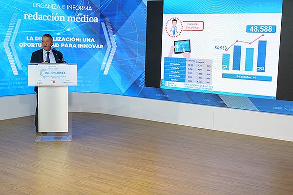 Paseiro: La historia clínica digital es el máximo exponente de la innovación en el Sergas.